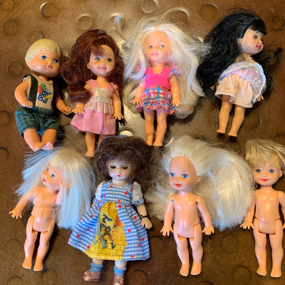 Vintage Barbie Kelly Doll Brother 1976 Tommy lot - Picture 1 of 10